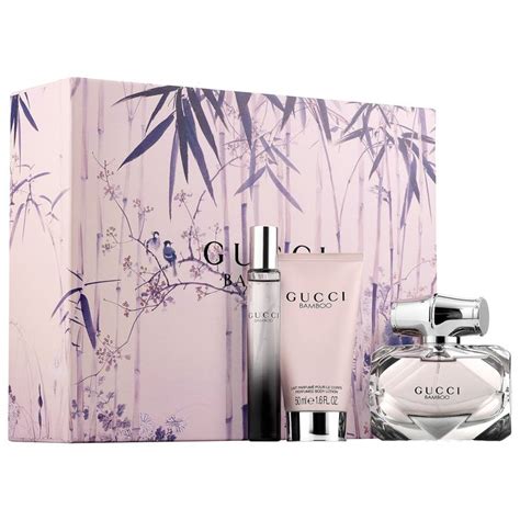 gucci bamboo 100ml gift set|Gucci Bamboo Eau De Parfum 3.